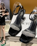 High Heels Womens Summer Flip Flops Shoes For Women 2022 Designer Luxury Brand Woman Shoe Elegant Medium Heel Womens S