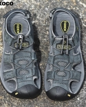 Zoxoco Genuine Leather Men Shoes Summer New Large Size Mens Sandals Men Sandals Fashion Sandals Slippers Big Size 38 47