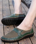 2022 الصيف الرجال حذاء كاجوال صنادل على الموضة الرجال تنفس حذاء رجالي Zapatos De Hombre Sandalias Hombre حجم كبير 46 47