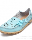 Zapatos Gykaeo para mujer 2022, zapatos planos de piel auténtica para mujer, mocasines de 10 colores, zapatos planos sin cordone