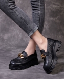 Fashion Handmade Genuine Leather Summer Shoes Women Wedges Heel Platform Footwear Ladies Slip On Breathable Hollow Casua