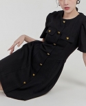 High-quality Black Waist-up Sweet And Spicy Skirt Women Dress