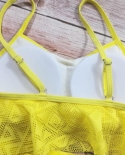 Z Lai  Simple Solid Color Bikini Women  Swimwear Lace Up Flounce Summer Brazilian Swimsuit Push Up Biquini Bathing Suitb