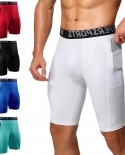 2022 Compression Shorts Men Summer Sportswear Training Tights Gym Fitness Leggings Short Pants Sport Bottoms Running Sho