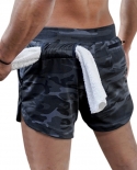 2022 Running Shorts Men Sportswear Gym Fitness Quick Dry Shorts Summer Workout Training Shorts Sport Jogging Short Pants