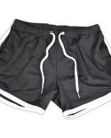 Gym Running Shorts Men Breathable Sport Short Pant Jogging Training Fitness Clothing Quick Dry Beach Swimwear Swimming S