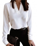 Soft Female Elegant Slim Fitting Shirt For Office   Women Pullover Soft Female Elegant Slim Fitting Shirt For Office