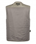 El más nuevo chaleco de tela de algodón de gran tamaño sólido con múltiples bolsillos para hombres, chaleco de fotografía táctic