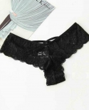  Thongs Underwear Women Seamless Lingerie Lace Panties Summer Beach Bikini Knickers G String Underpant Briefs S 3xlpanti