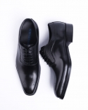 Genuine Leather Mens Casual Shoes Italian Handmade Lace Up Black Brown Oxfords Business Leisure Shoe Wedding Wearformal