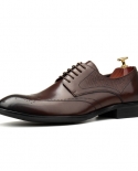 2022 nuevos zapatos de vestir para hombre Oxford de cuero genuino zapatos brogue clásicos negro marrón con cordones zapatos form