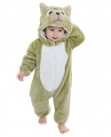 Baby Flannel Animal Clothes ثوب فضفاض للأطفال