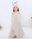New Childrens Cloak Childrens Polyester Bath Towel Baby Animal Shaped Blanket