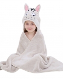 Nouvelle cape pour enfants Serviette de bain en polyester pour enfants Couverture en forme de bébé animal