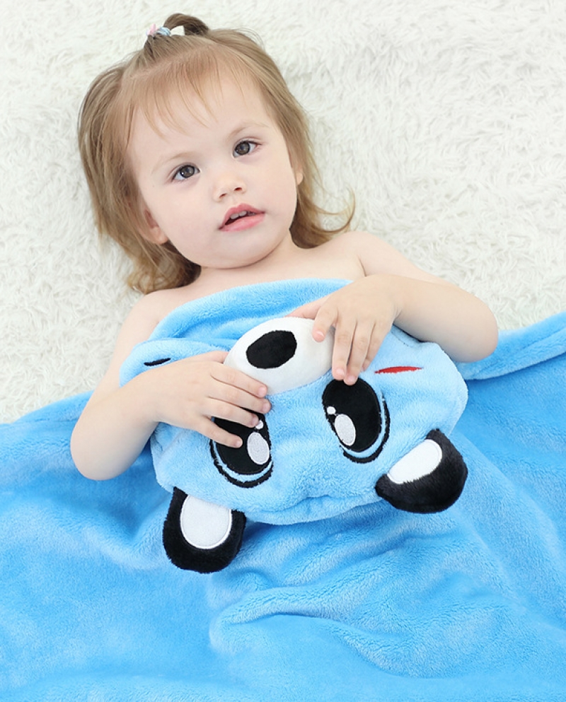 New Baby Home Blanket Edredón de animales de color sólido para niños