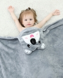 Manta de animales de color sólido para niños Aire acondicionado para bebés Edredón para el hogar