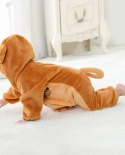 Baby Animal Romper Childrens Pajamas Jumpsuit Monkey