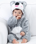 Childrens Koala Pajamas Animal Plush jumpsuit