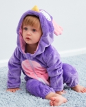 Michley Baby Onesie חליפת פלנל לילדים בגדי תינוקות רומפר לתינוקות