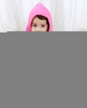 منشفة استحمام قطنية للأطفال الرضع مع منشفة شاطئ بغطاء للرأس ناعمة ومريحة