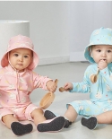 Novo traje de banho infantil protetor solar de secagem rápida para bebês