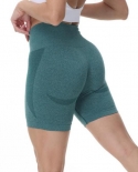 2022 Contour Seamless Shorts For Women Push Up Booty Workout Shorts Fitness Sports Short Gym Clothing Summer Yoga Shorts