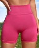2022 Summer Scrunch Butt Biker Booty Yoga Shorts For Women Fitness Gym Shorts Seamless Gym Clothing Sportswear