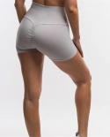S Xl 2022 Ins Hot Selling Physical High Waisted Workout Scrunch Yooga Shorts Women Stretchy Athletic Women Fitness Biker