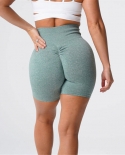 2022 Scrunch pantalones cortos sin costuras mujeres entrenamiento gimnasio pantalones cortos cintura alta botín Yoga pantalones 
