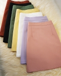 Zoki Elegant Women Mini Skirt High Waist Summer Fashion A Line  Zipper Up Ladies Skirts Casual Solid  Female Skirt