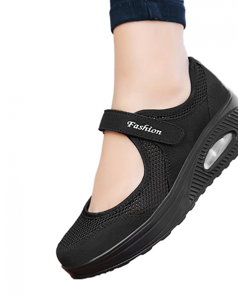 17,61 US$-Zapatos De Mujer Cómodos Y Ligeros Para Caminar Y
