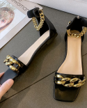 جديد الصنادل النسائية 2022 أزياء متعددة الاستخدامات مزاجه فتح حقيبة الأصابع Ins العصرية النسائية الأحذية المسطحة الرومانية عارضة
