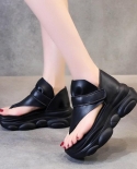 Womens Platform Sandals 2022 Summer New Thong Womens Sandals Fashion High Heeled Womens Shoes  Fashion Sandals Women