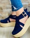 Womens Comfortable Platform Sandals Plus Size 2022 New Clogs Wedge Sandals For Women Popular Trendy Sandals For Women