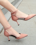 High Heeled Women Sandals 2022 Summer  Stiletto Women High Heels French Banquet Pointed Toe Women Shoes Fashion Women Sh