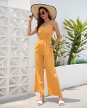 Womens Sling Casual New Product Vacation Style Beach Jumpsuit