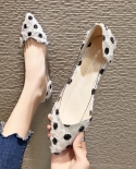 Women Loafers Cloth Shoes Slip On Flats Pointed Toe Shallow Single Office Lady Espadrilles Wave Point Zapatos Flats Shoe