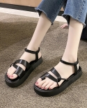 Women Summer Sandals Slip On Soft Handmade Casual Female Shoes Punk All Match Cool Breathable Back Strap Flats