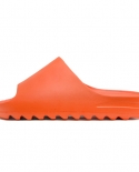 Brand Designer Kanye West Women 2022 New Fashion Luxury Summer Mens Foam Runner Slides Casual Slippers Beach Shoes Sand
