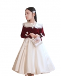 Girls Evening Dress Childrens Piano Performance Dress Flower Girl Dress Princess Dress