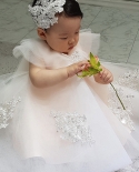 שמלה לגיל שנה שמלת נסיכה לתינוק שמלת ילדים רכה שמלת יום הולדת לגיל שנה-שנתיים שמלת נסיכה לתינוק