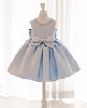 New Flower Girl Dress Childrens Princess Dress Girl Puffy Gauze Skirt