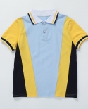 طقم ملابس رياضية للأطفال بنمط بريبي باللون الأزرق وقميص وتنورة شورت