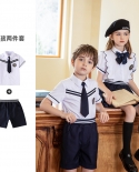 מדי גן ילדים 2022 קיץ בסגנון בריטי חליפת jk מורה לילדים בגדי כיתה שתי חולצות אודי בית ספר יסודי