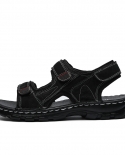 Rubber Mens Massage Sport Outdoor Sports Sandal On Sneaker Summer Sandles Leather Wooden Geta  Sandals Beach S Slide Sli