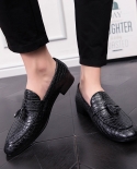 New Gentleman Tassels Grid Oxford Shoes For Men Formal Wedding Prom Dress Homecoming Party  Sapato Social Masculinoform