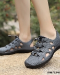 נעלי גברים חדשות נעלי אופנה חיצוניות קלות חור סנדלים סנדלים נעלי גן למבוגרים סנדלי hombremen