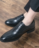  Street Fashion Mixed Colors Leather Flats Oxford Bullock Shoes For Men Casual Formal Dress Wedding Sapatos Tenis Mascul