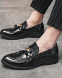 2022 Designer Fashion Pointed Tassels Thick Bottom Shoes For Men Casual Loafers Formal Dress Footwear Sapatos Tenis Masc