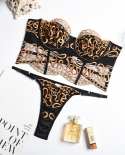 Yimunancy 2 Piece Lace Bra Off Shoulders  Push Up Lingerie  Embroidered Panty Set  Bra  Brief Sets